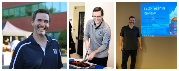Three photos of Bret Boudreaux