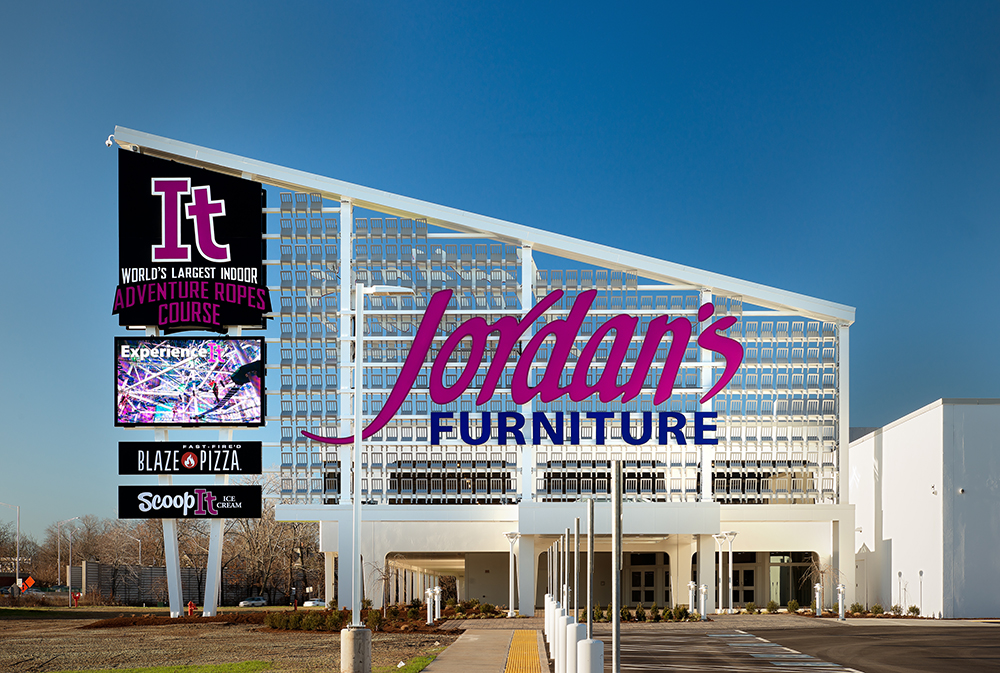 Jordan's Furniture Store, New Haven, CT